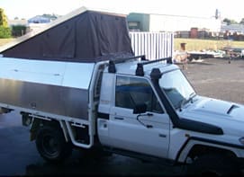 Ute rooftop camper